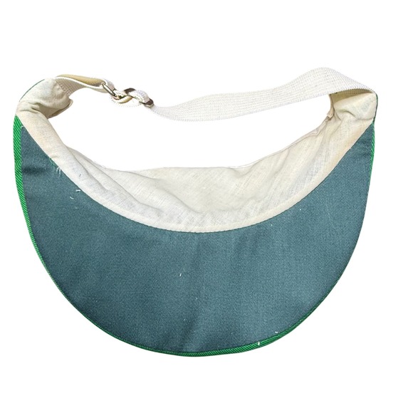 Vintage Golden Nugget Las Vegas Green Visor Adjustable Strap Embroidered Logo - Picture 4 of 5